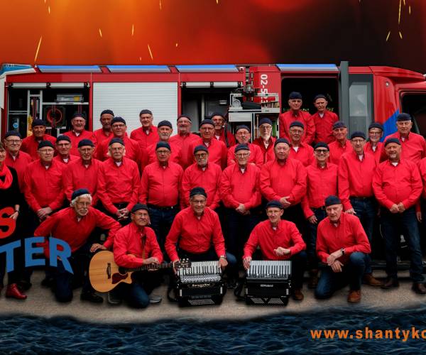 Dubbelconcert van Shantykoor Bluswater en Mus Folkmuziek