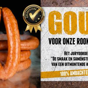 GOUD voor rookworst Keurslager Brolsma