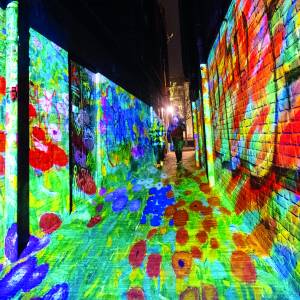 Poëtische lichtroute Decemberlicht