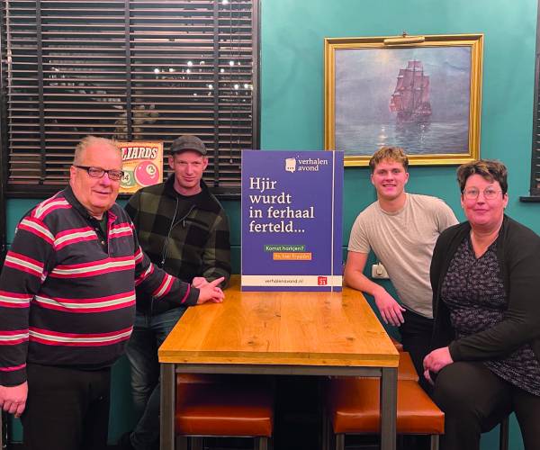 Dappere verhalen op Marrumer verhalenavond