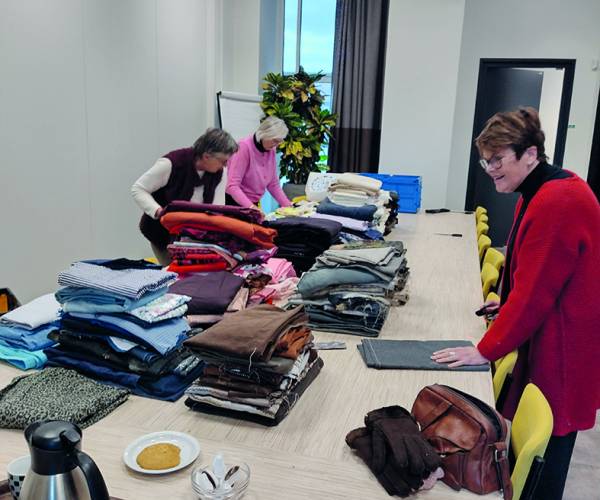 Update van de naaigroep Stiens