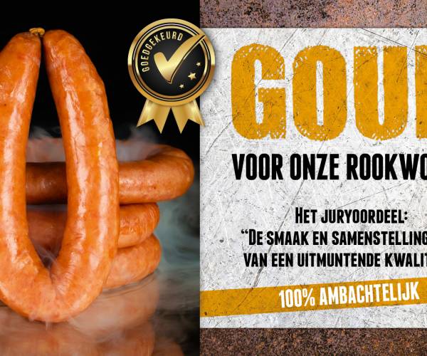 GOUD voor rookworst Keurslager Brolsma