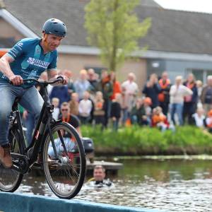 Fiets 'm erin op 6 juli in Hallum