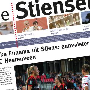 Janneke Ennema uit Stiens: aanvalster bij SC Heerenveen