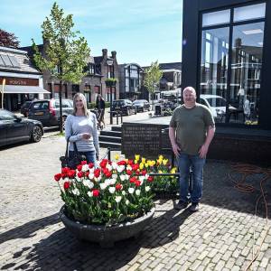Bezoek Canadese nazaat Folkert Tolsma aan Stiens