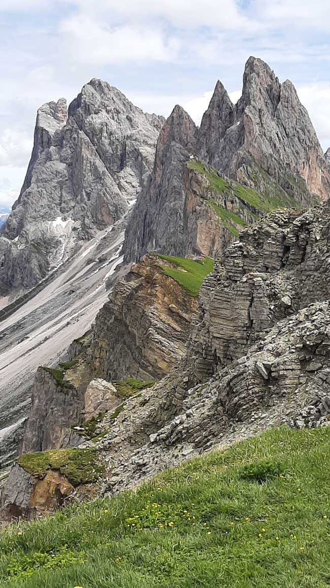 43 in de Dolomieten bij Alpe di Cisles, Ortisei. (Dettie Wigarda)