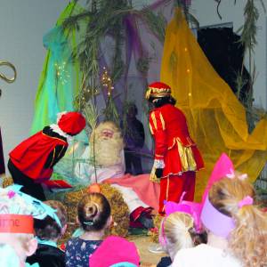 Sint overnacht op OBS De Jint in Stiens