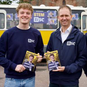 Stienser Kristan IJkema kandidaat-Kamerlid namens NSC bij Tweede Kamerverkiezingen
