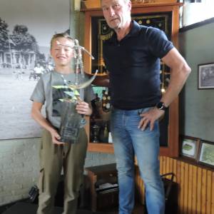 Mebius Hettinga ontvangt Marten van der Leest-prijs