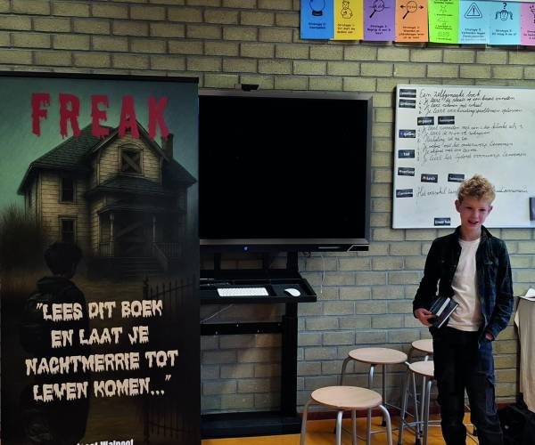 Kinderboekenweek op de Arjen Roelofsskoalle