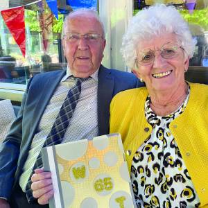 65-Jarig huwelijk echtpaar Snijder-de Haan