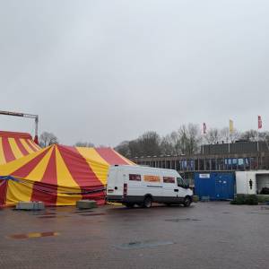 Stormschade Wintercircus Salto in Leeuwarden: voorstelling woensdag afgelast