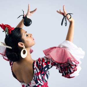 Gratis proefles online flamenco dans of castagnetten