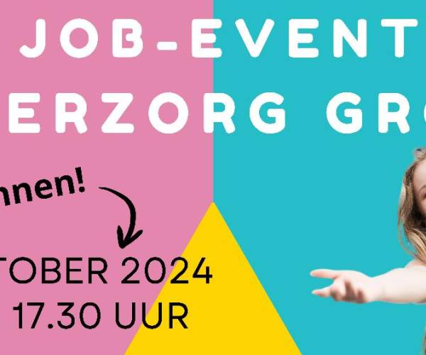 INTERZORG GROEP ORGANISEERT JOBEVENT