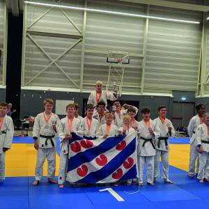 Tiemen Bonnema naar district kampioenschap team judo