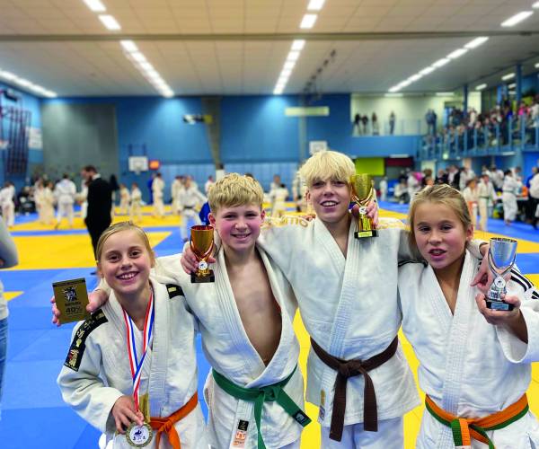 Kloosterveste Judotoernooi Assen: Goud voor IJpma en Bonnema