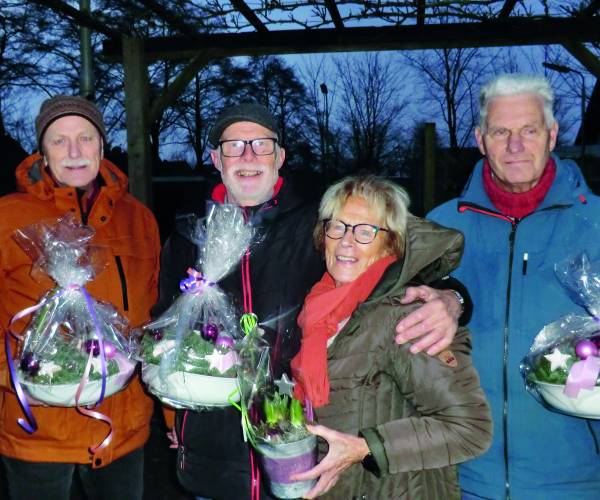 Kerst-toernooi Boules Vereniging Stiens