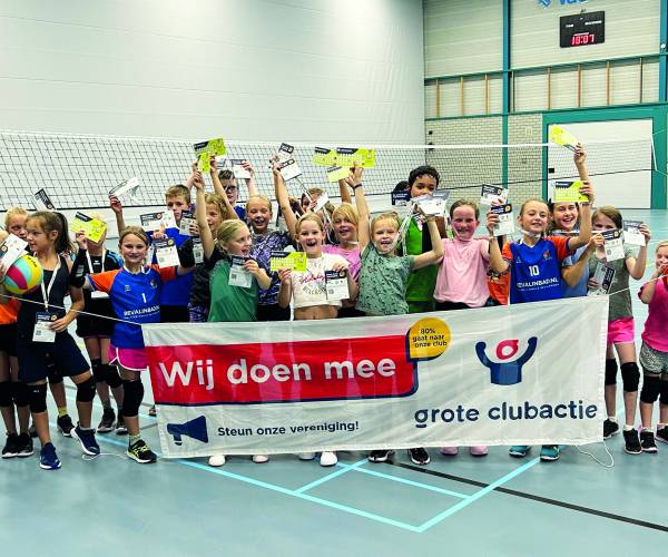 Stasko kids in actie voor nieuwe trainingspakken