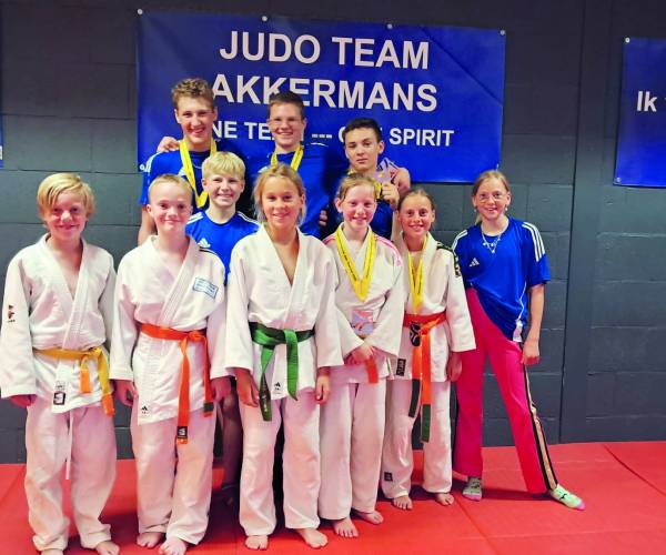 Judoka's succesvol in Dronten en Venray