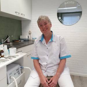 Pedicure Hilde Hoogewoud in praktijk bij FinneFleur