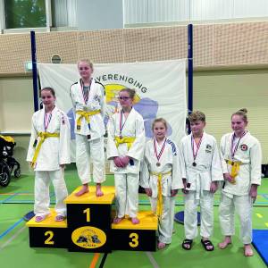 Judoka's succesvol in Borger