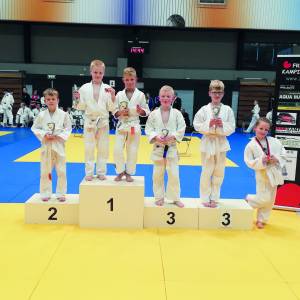 Zes Friese kampioenen voor Sportschool Poelstra