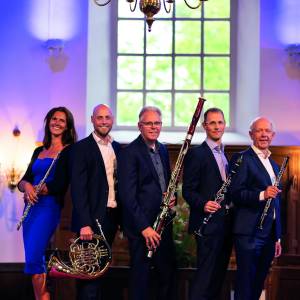 Jubileumconcert Blaaskwintet BlaasVaak in De Groate Kerk